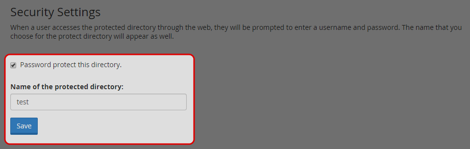 Click on “Save” button. Click on “Save” button.