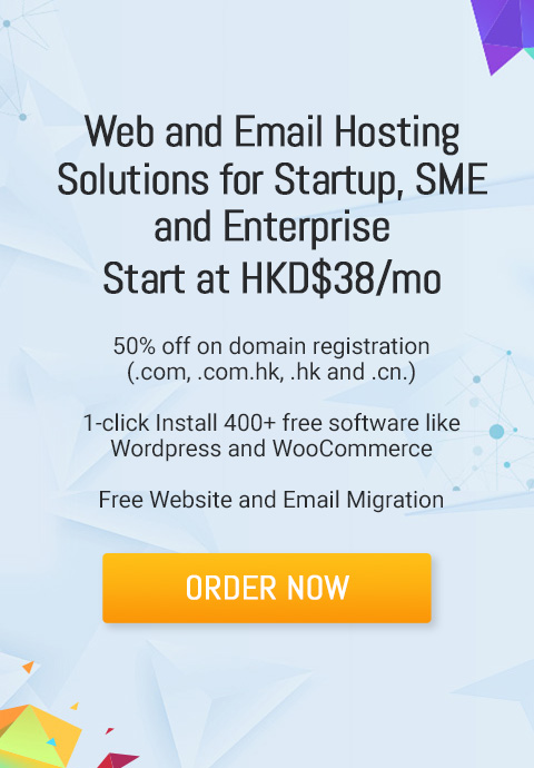 Subscribe web hosting plan and get 50% off on domain registration