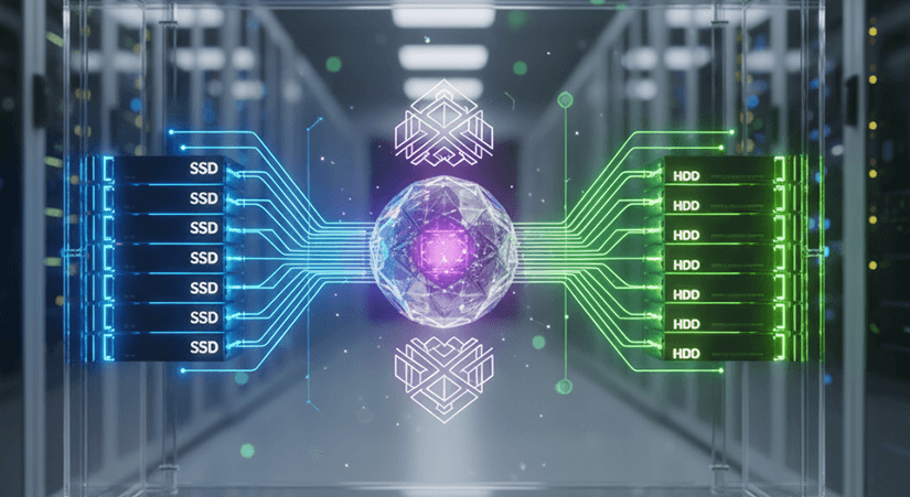 Proxmox VE 9 混合 SSD 與 HDD 儲存池設計