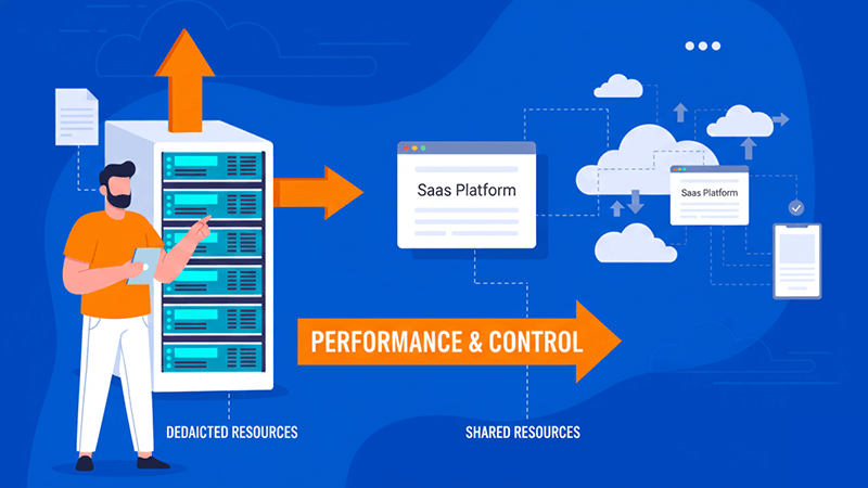 Why Dedicated Servers Outperform Public Cloud for Scaling SaaS Platforms? Why Dedicated Servers Outperform Public Cloud for Scaling SaaS Platforms?