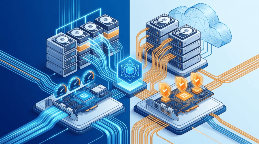 How Do You Choose Between RAID Controllers for Enterprise Storage Performance?